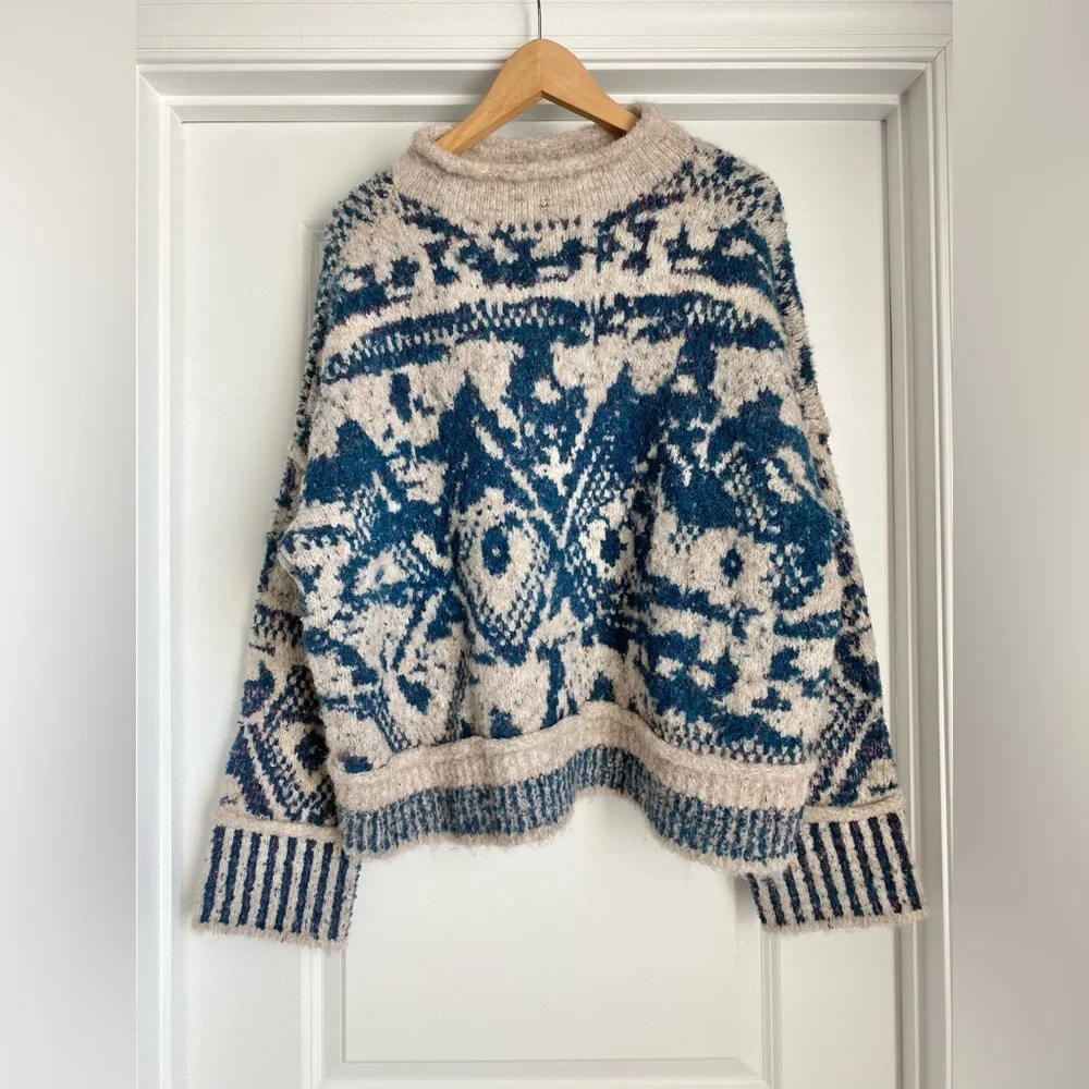 Anthropologie Pilcro Relaxed Roll Neck Sweater - NWT - Picture 7 of 8